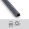Inofix Cablefix Flexibel 2202 Zilvergrijs (Betonlook) Zelfklevend (3x1M)