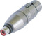 Neutrik NA2FPMF - XLR (v) - RCA (v) adapter - tan