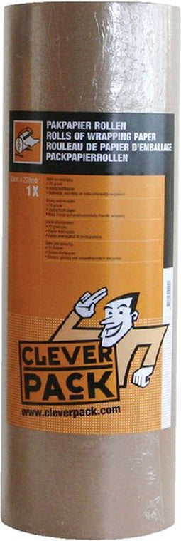 Inpakpapier CleverPack kraft 70gr - rol 50 cm x 220 meter