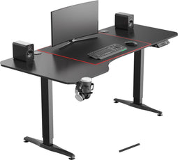 VDD Gaming - Bureau - Zit Sta Bureau - Elektrisch in Hoogte Verstelbaar - Game Bureau - Gaming Desk - Computer Tafel - 160 x 75 cm