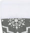 vidaXL - Kerstboomrok - luxe - met - sok - 150 - cm - stof - grijs