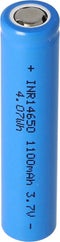 INR 14650 - 1100 mAh 3,7 V Li-ionbatterij onbeschermd