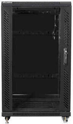 Lanberg FF01-6622-12B - Rek Rack 22U - Max. gewicht 800 Kg - Zwart