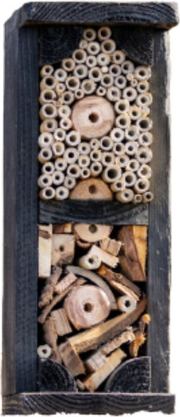 Insectenhotel de Reuzenmier zwart 20x15x40 cm