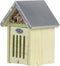 Insectenhotel/insecten nestkastje 23 cm - Houten bijen/vlinders nestkast
