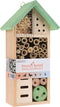 Insectenhotel met ophanghaakje voor in de Tuin - Terras - Balkon - Bijen | Natuurmonumenten - Tuindecoratie