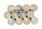 Insert for tool battery NiMH 14.4V 3.0Ah for self-installation, suitable for Würth 0700 945 430