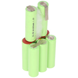 Insert for tool battery NiMH 9.6V 1.6Ah for self-installation suitable for Grizzly WA 9.6V 1.3Ah