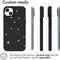 iMoshion Hoesje Geschikt voor iPhone 14 Plus Hoesje Siliconen - iMoshion Design hoesje - Goud / Stars Gold
