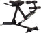 Inspire Fitness Hyperextension - Rugtrainer - Glute Ham Developer - Verstelbaar van 45 - 90 graden - Matzwart - Commercieel inzetbaar