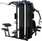 Inspire Fitness M5 Krachtstation - Voor Meerdere Gebruikers - Home Gym - met Lat Bar, EZ Curl Bar, D Handles & Low Row Handles - Matzwart