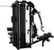 Inspire Fitness M5 Krachtstation - Voor Meerdere Gebruikers - Home Gym - met Lat Bar, EZ Curl Bar, D Handles & Low Row Handles - Matzwart