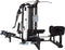 Inspire Fitness M5 Krachtstation - Voor Meerdere Gebruikers - Home Gym - met Lat Bar, EZ Curl Bar, D Handles & Low Row Handles - Matzwart