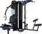 Inspire Fitness M5 Krachtstation - Voor Meerdere Gebruikers - Home Gym - met Lat Bar, EZ Curl Bar, D Handles & Low Row Handles - Matzwart