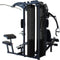 Inspire Fitness M5 Krachtstation - Voor Meerdere Gebruikers - Home Gym - met Lat Bar, EZ Curl Bar, D Handles & Low Row Handles - Matzwart