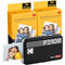 Instant Fotocamera Kodak KODAK MINI 2 RETRO INSTANT PHOTO PRINTER P210R BLACK 2.1X3.4 + 60SHEETS