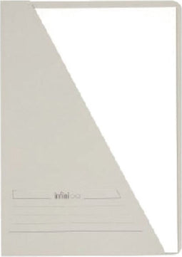 Insteekmap Infinio A4 270gr grijs | 100 stuks