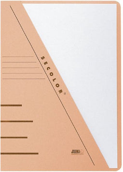 Insteekmap Secolor A4 270gr chamois | 100 stuks