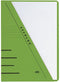Insteekmap Secolor A4 270gr groen | 100 stuks