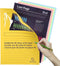 Insteekmappen A4 - 25 stuks, 22 x 31 cm - L-Map, Venstermappen, Dossiermappen - Assorti pastelkleuren- ACROPAQ
