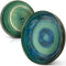 Palmer Bord diep Miami 22 cm Groen Stoneware 2 stuk(s)