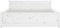 vidaXL - Bedframe - massief - hout - wit - 120x190 - cm