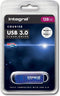 Integral COURIER 3.0 USB flash drive 128 GB USB Type-A 3.2 Gen 1 (3.1 Gen 1) Blauw, Zilver
