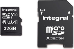 Integral - geheugen Micro SD-kaart 32GB MicroSDHC-kaart Klasse 10