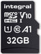 Integral - geheugen Micro SD-kaart 32GB MicroSDHC-kaart Klasse 10