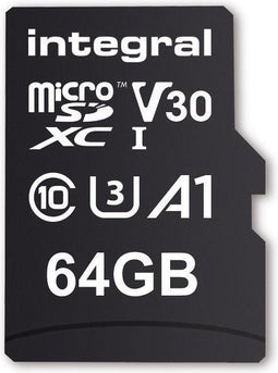 Integral Integral SDXC Geheugenkaart 64 GB Zwart