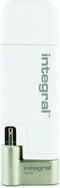 Integral ISHUTTLE 32GB USB 3.0 (3.1 Gen 1) USB-Type-A-aansluiting Wit USB flash drive