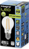 Integral LED - E27 LED lamp - 3,6 watt - 2700K - 470 lumen - Dag/Nacht sensor - Clear cover - Niet dimbaar