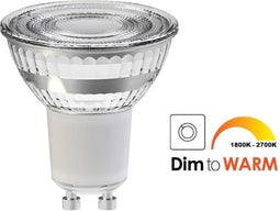 Integral LED - GU10 LED spot - 3,6 watt - 400 lumen - 1800K-2700K - DIMTONE