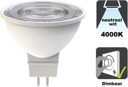 Integral LED spot MR16 | dimbaar | 4.000 K | 3 | 4 W | 380 lumen