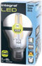 Integral Lexar Led-lamp - E27 - 2700K Warm wit licht - 7 Watt - Dimbaar
