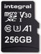 Integral Micro SD Geheugenkaart 256GB - Zwart