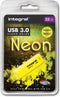 Integral NEON 3.0 USB flash drive 32 GB USB Type-A 3.2 Gen 1 (3.1 Gen 1) Geel