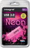 Integral Neon USB 3.0 32GB USB flash drive USB Type-A 3.2 Gen 1 (3.1 Gen 1) Roze