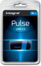 Integral USB Stick 2.0 Pulse 16GB Blauw