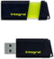 Integral USB Stick 2.0 Pulse 64GB Geel