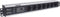 Intellinet 714006 19 inch Stekkerdoos voor patchkast 1.5 HE Geaarde contactdoos Overspanningsbescherming Zwart