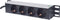 Intellinet 714020 10 inch Stekkerdoos voor patchkast Incl. 2 metalen houders voor 10 kasten Aluminium, Zwart