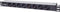 Intellinet 714037 19 inch Stekkerdoos voor patchkast 1.5 HE Geaarde contactdoos Zwart