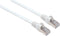 Intellinet 741408 RJ45 Netwerkkabel, patchkabel CAT 6a (losse kabel CAT 7) S/FTP 5.00 m Wit Halogeenvrij 1 stuk(s)