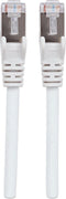 Intellinet 741408 RJ45 Netwerkkabel, patchkabel CAT 6a (losse kabel CAT 7) S/FTP 5.00 m Wit Halogeenvrij 1 stuk(s)