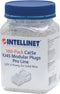 Intellinet 790512 Intellinet pak 100 stuks Cat5e RJ45 modulaire stekker Pro Line UTP 3-punts ader koppeling voor massie