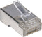 Intellinet Intellinet verpakking van 100 stuks Cat5e modulaire RJ45-stekkers STP 2-voudige klem voor gevlochten draad 1