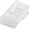 Intellinet Intellinet verpakking van 100 stuks Cat5e modulaire RJ45-stekkers UTP 3-voudige klem voor massieve draad 100