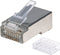 Intellinet Intellinet verpakking van 90 stuks Cat6 modulaire RJ45-stekkers STP 3-voudige klem voor massieve draad 90 st