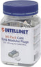 Intellinet Intellinet verpakking van 90 stuks Cat6 modulaire RJ45-stekkers STP 3-voudige klem voor massieve draad 90 st